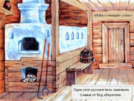 Русская изба убранство русской избы