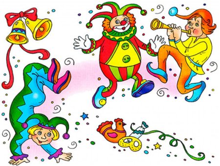 Рисование на тему день смеха