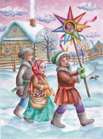 Композиция на тему Масленица