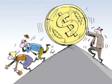 Борьба с инфляцией карикатура