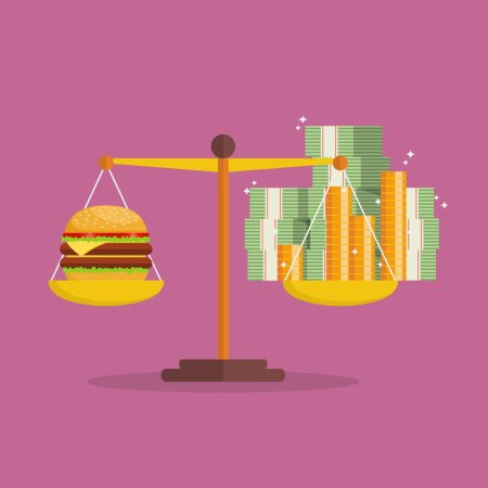 Высокая инфляция иллюстрации