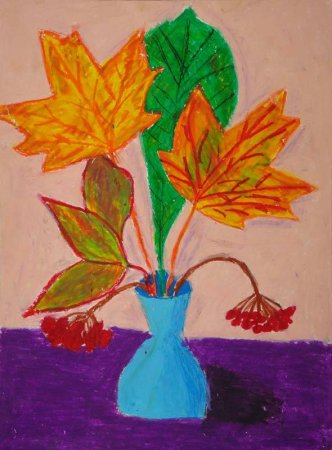 Осенний букет рисунок