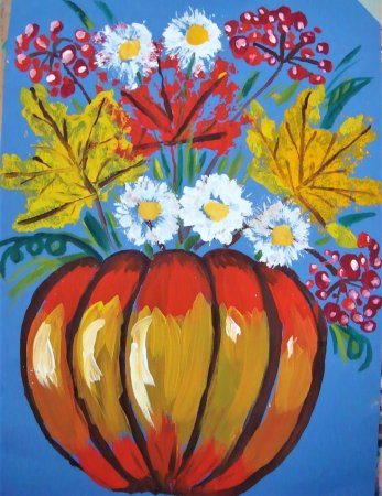 Уроки рисования гуашью для детей