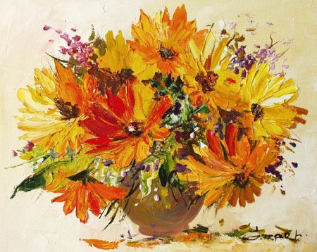 Рисование осенний натюрморт