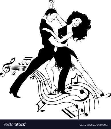 Акварель танго Аргентинское танго