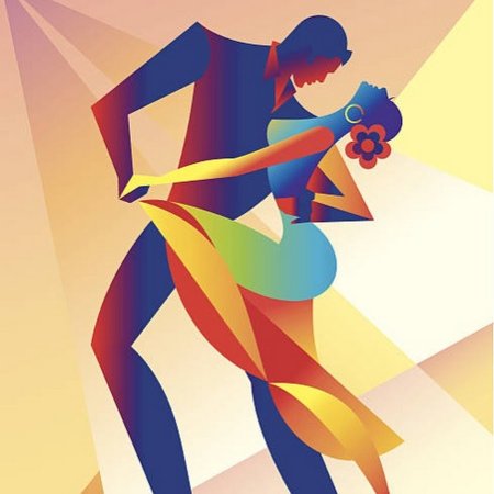 Танец танго анимация