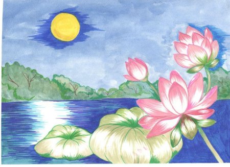 Детские рисунки природы