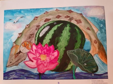 Рисунок Астраханского края