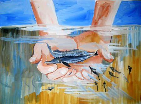 Астрахань рисунки детей