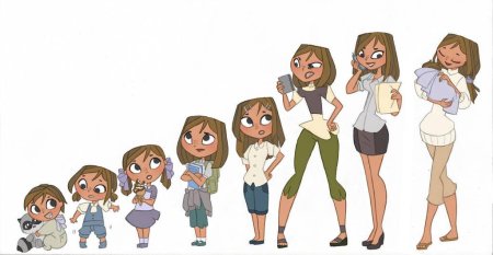 Иллюстрации людей разных возрастов