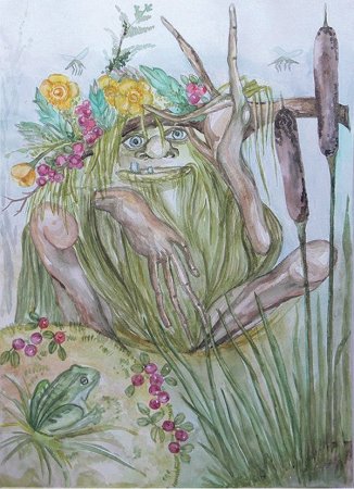 Кикимора Лядова рисунок
