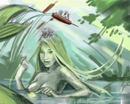 Герои симфонической миниатюры Кикимора