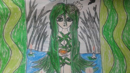 Иллюстрация к симфонической миниатюре Кикимора Лядова