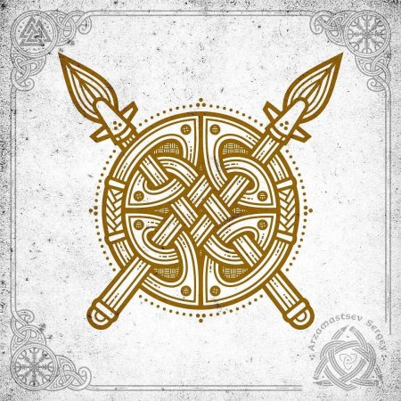 Скандинавия узоры Викинги