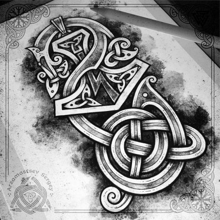 Славянские Татуировки эскизы