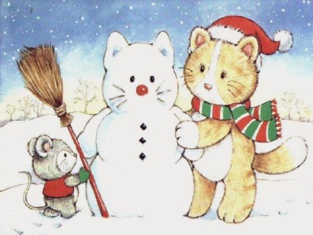 Рисунок на новогоднюю тематику