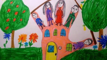 Рисунок на тему семья