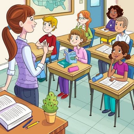 Рисунки на школьную тематику