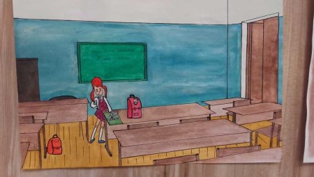 Девочка доска