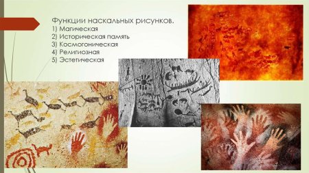 Наскальные рисунки доклад