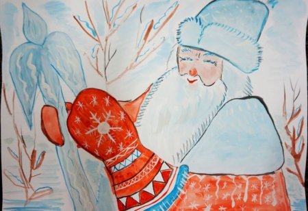 Сказка Морозко нарисова