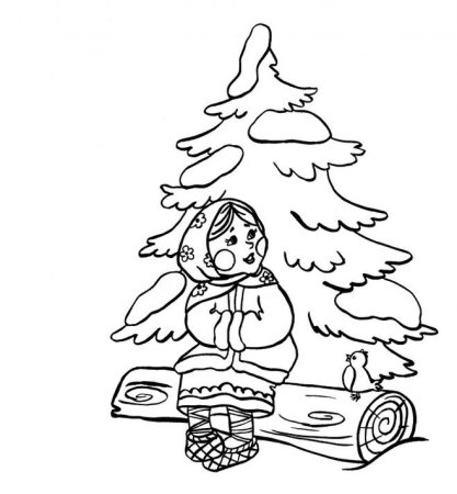 Зарисовки к сказке Морозко