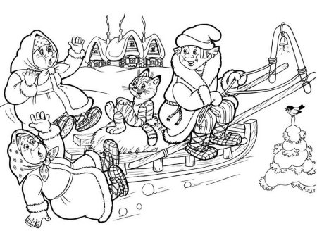 Морозко карандашом