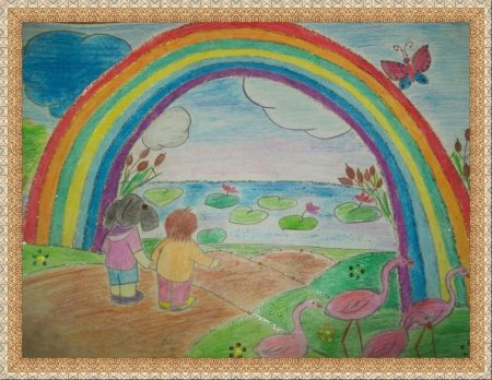 Рисунок на тему летние каникулы