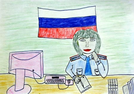 Рисунок ко Дню налоговой службы