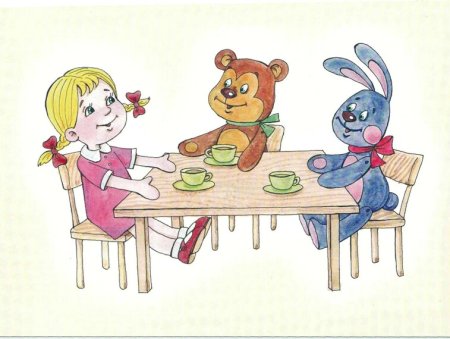 Чаепитие для детей в детском саду