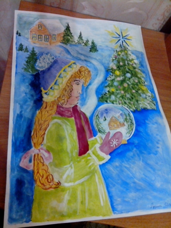 Рождество рисунок