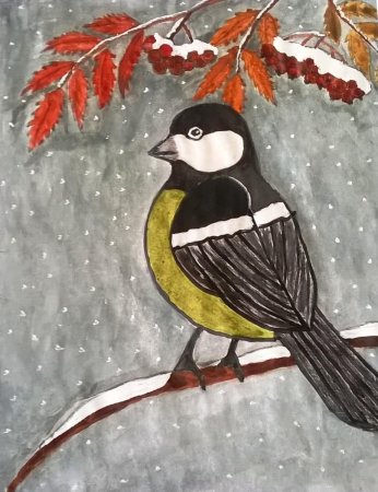 Рисунок ко Дню птиц