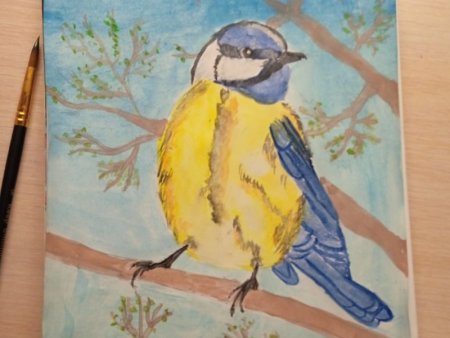 Рисунок ко Дню птиц