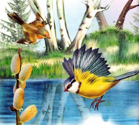 Сказка Синичкин календарь Бианки