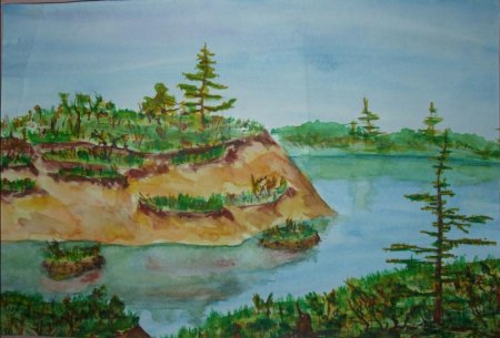 Александр Самохвалов пейзажи Урала