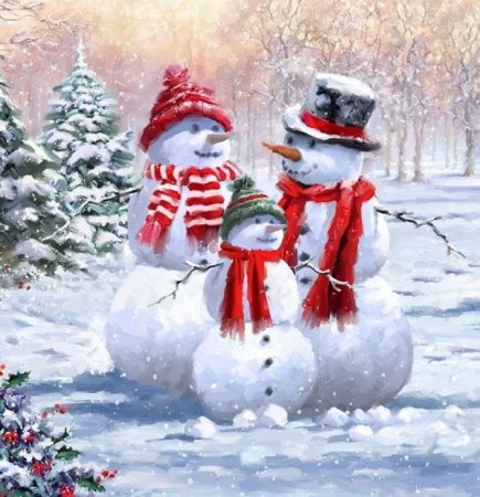 Ричард Макнейл Рождество Снеговик