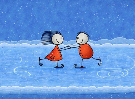 Виктория Кирдий художник зима