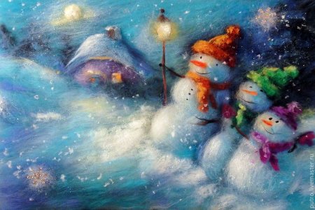 Виктория Кирдий художник зима