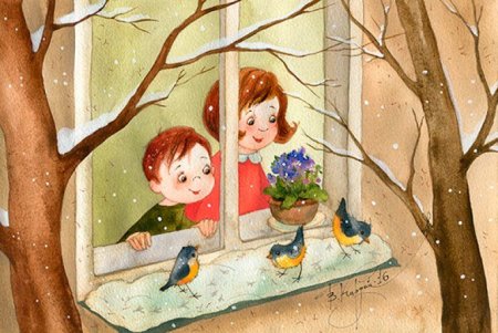 Зимние фантазии изо