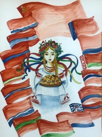 Многоликая Россия рисунки