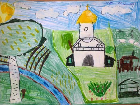 Многоликая Россия рисунки