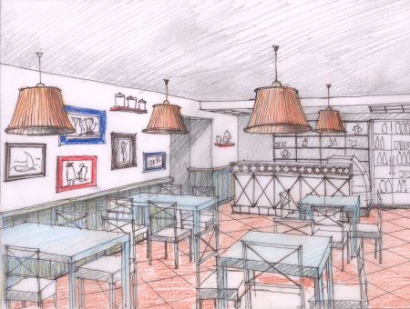 Столовая мультяшная