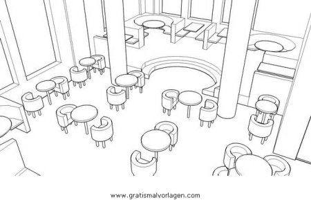 Школьная столовая мультяшная