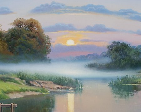 Художник Долгополов Виктор Анатольевич пейзажи