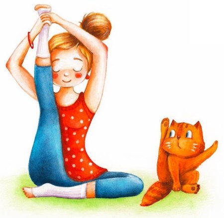 Упражнения для зарядки для детей