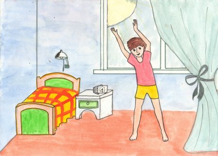 Раскраска физкультура для детей