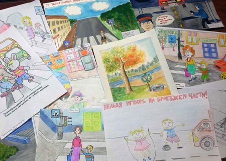 Рисунок ко Дню жертв ДТП