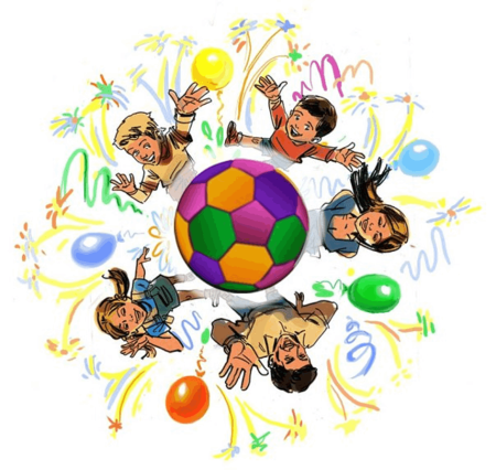 Спортивная эстафета рисунок