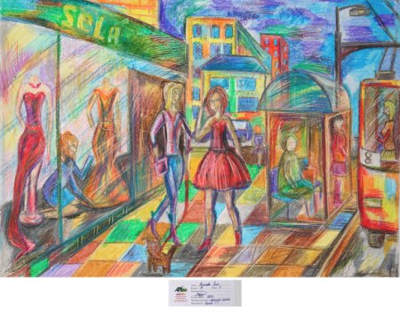 Дипломная композиция в художественной школе