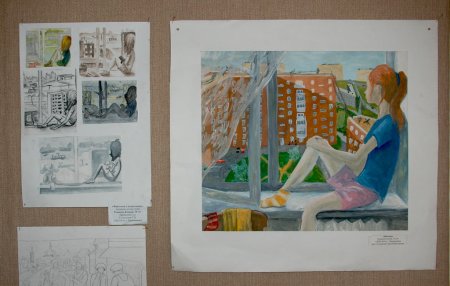 Композиция в детской художественной школе